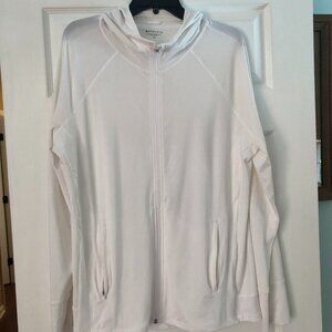 ATHLETA SUMMER JACKET (SUN PROTECTION) SIZE 1X WITH HOOD